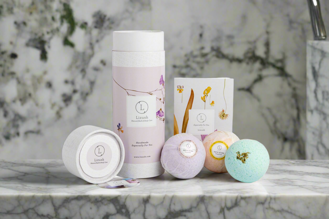 Luxury Bath Bomb Gift Set – Spa Tubes for Relaxation & Self-Care – Perfect for Moms