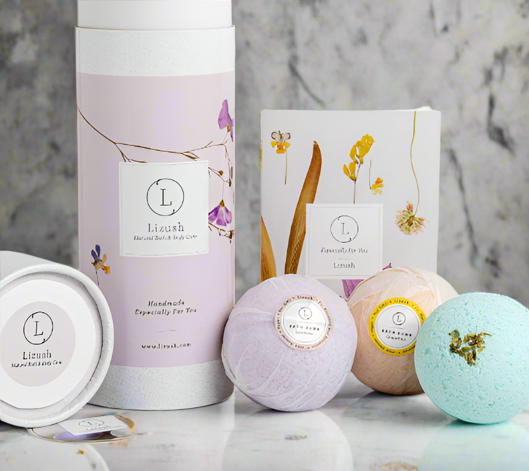 Luxury Bath Bomb Gift Set – Spa Tubes for Relaxation & Self-Care – Perfect for Moms