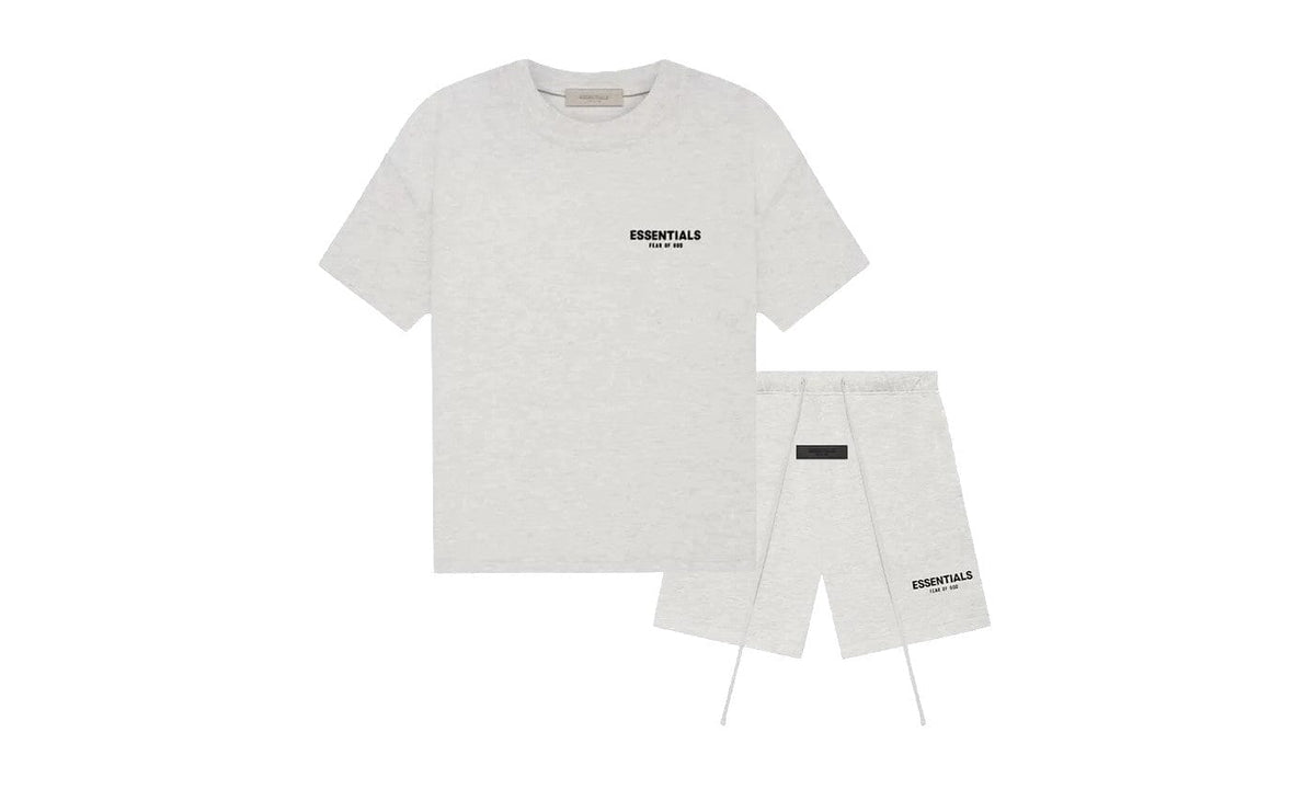 Ensemble essentials gris chiné très clair S