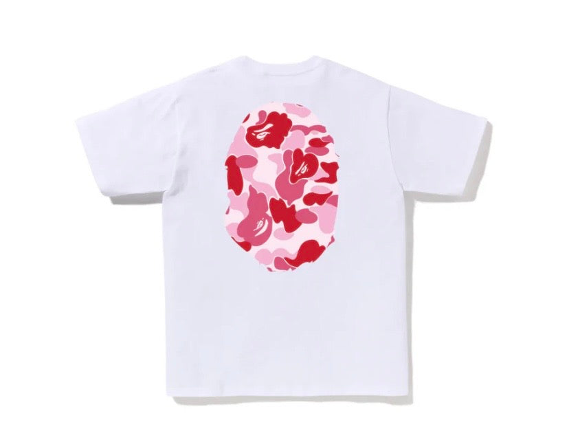 T-shirt Bvpe blanc, rose bonbon