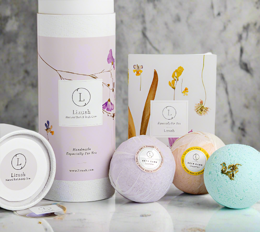 Luxury Bath Bomb Gift Set – Spa Tubes for Relaxation & Self-Care – Perfect for Moms