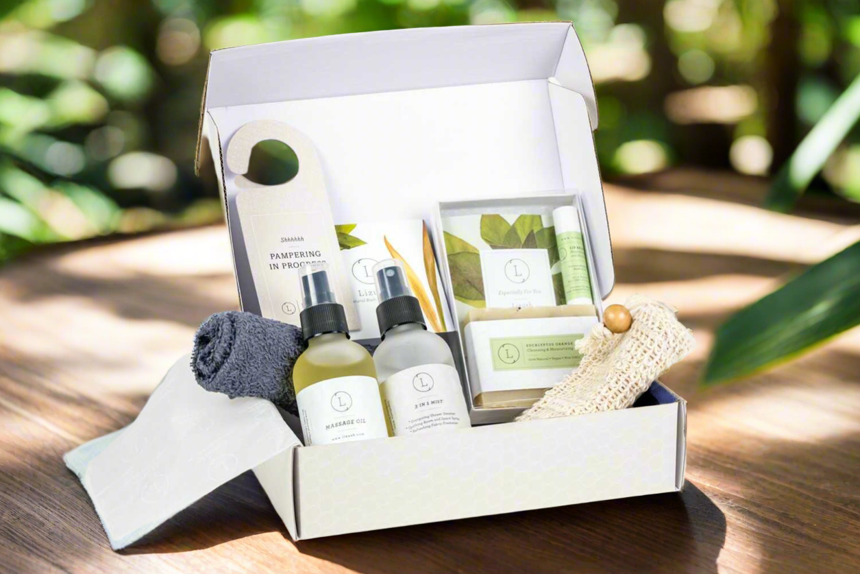 Massage couple Gift Box For Men and Women, Special soothing and massaging Set