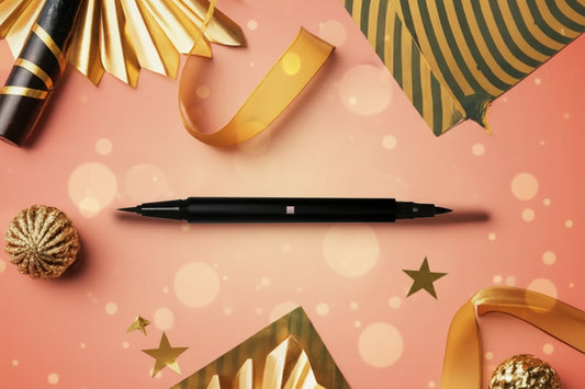 Dual Tip Eye Definer Pen - Black - eye liner